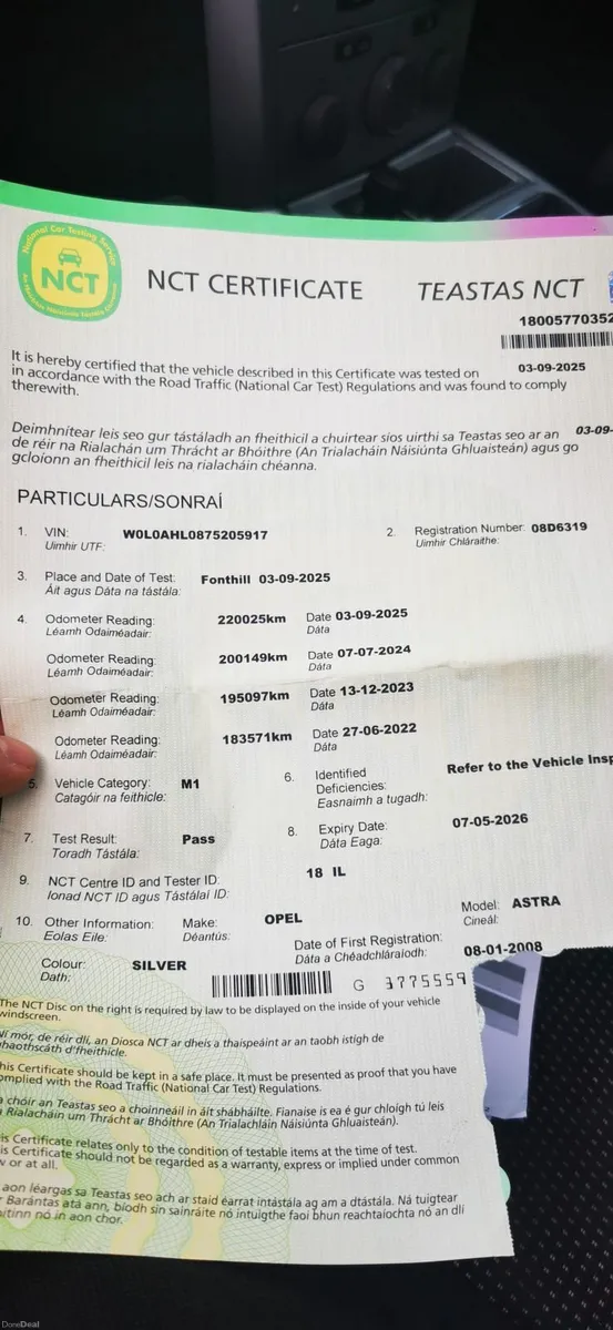 Opel Astra 2008 - Image 3