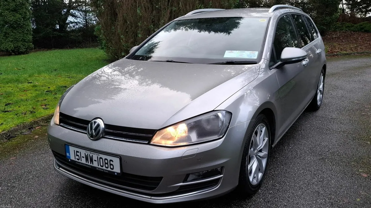 15 VW Golf, Estate,  HIGHLINE,   NCT 6/26 - Image 1