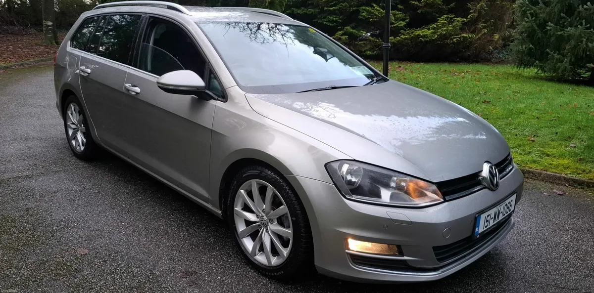 15 VW Golf, Estate,  HIGHLINE,   NCT 6/26 - Image 2