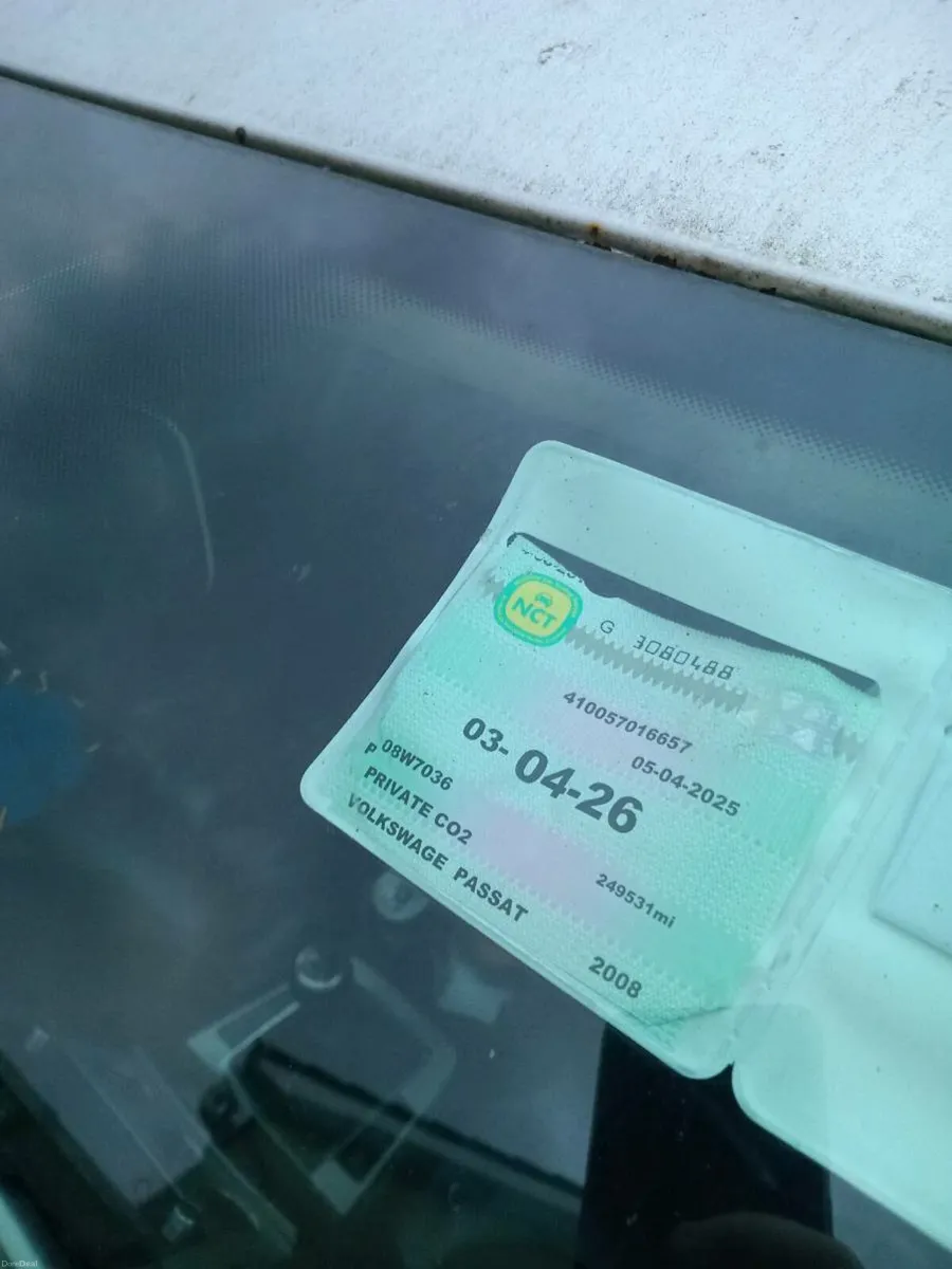 08 1.9tdi passat nct tax - Image 3