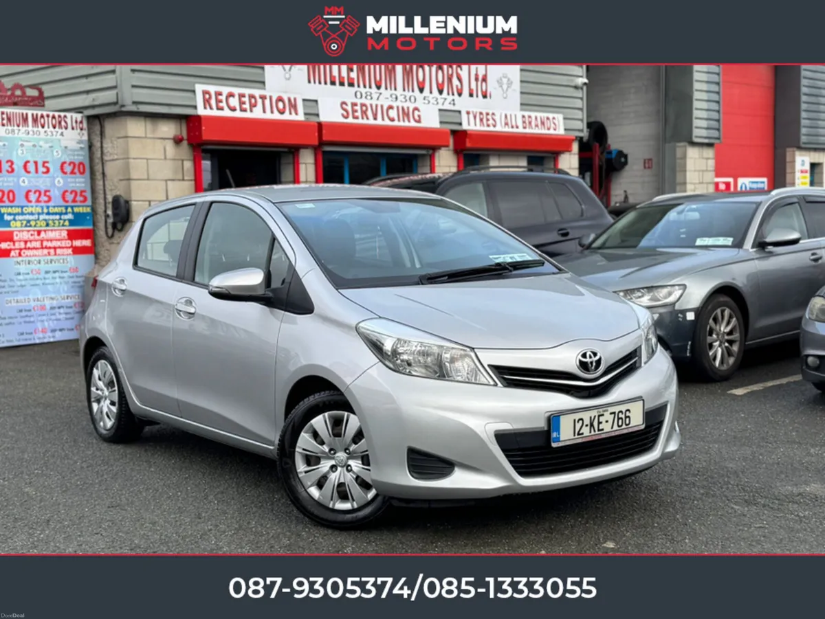 Toyota Yaris LOW KMS ONE OWNER NEW NCT REVERSE CAM - Image 1