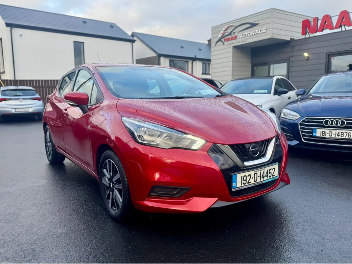 Nissan Micra 1.0 SV MY19 Fuji Sunset Red | 30k km - Image 2