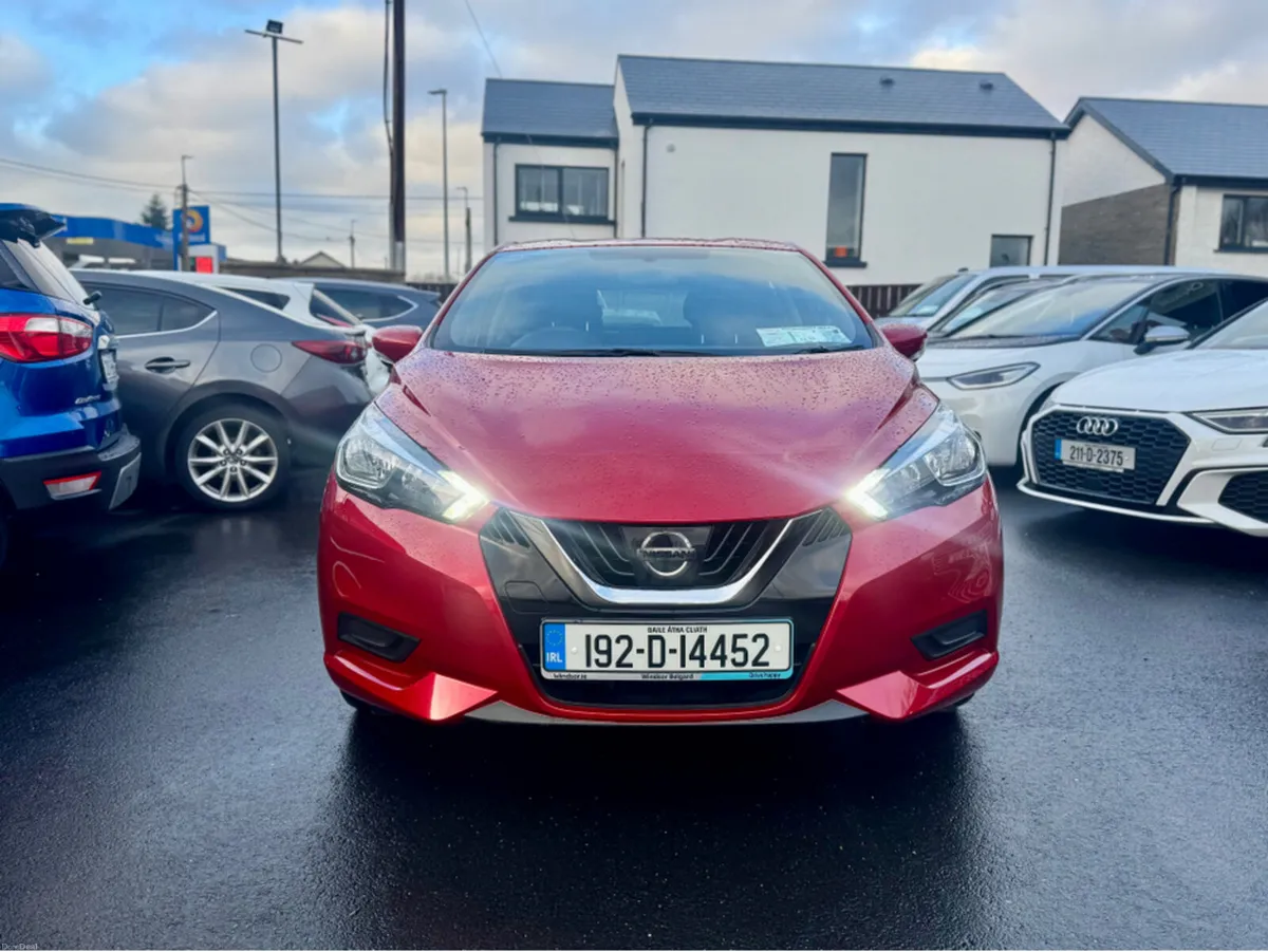 Nissan Micra 1.0 SV MY19 Fuji Sunset Red | 30k km - Image 3