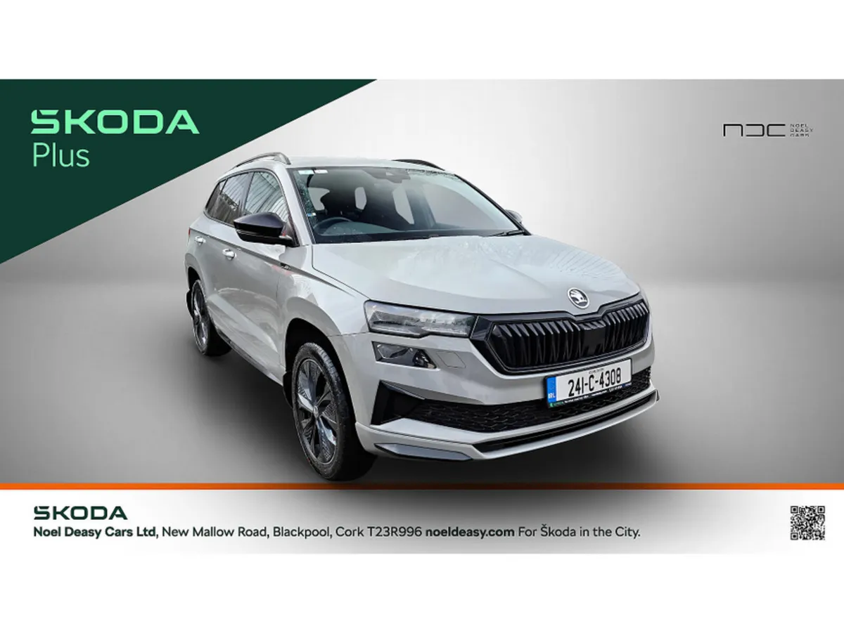 Skoda Karoq SPORTLINE 2.0 TDI 115HP- STRIKING STEE - Image 1