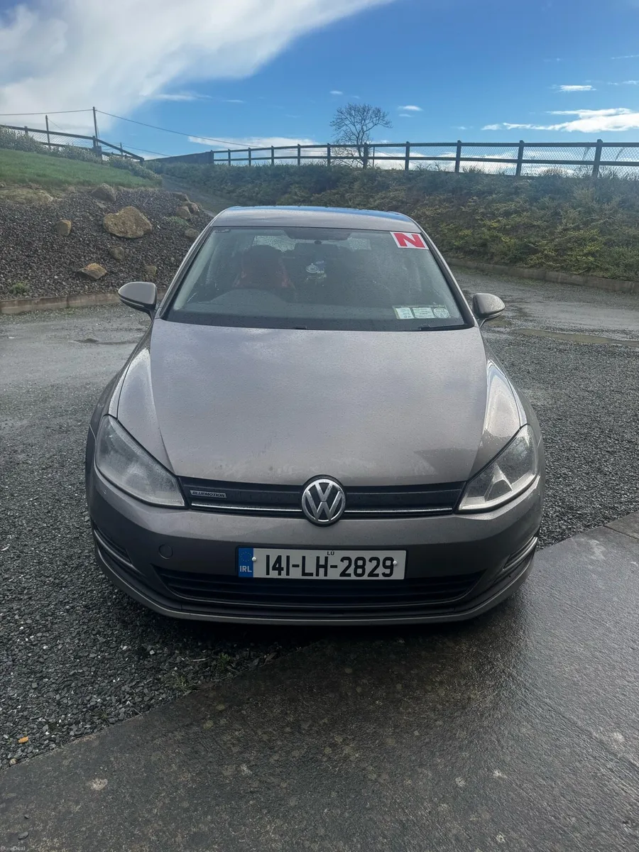 2014 volkswagen golf Mk7 bluemotion - Image 1