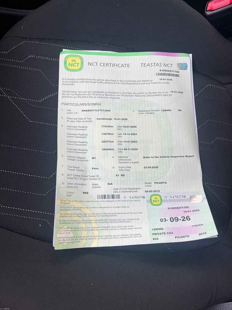 Kia Picanto 2012 - Image 4