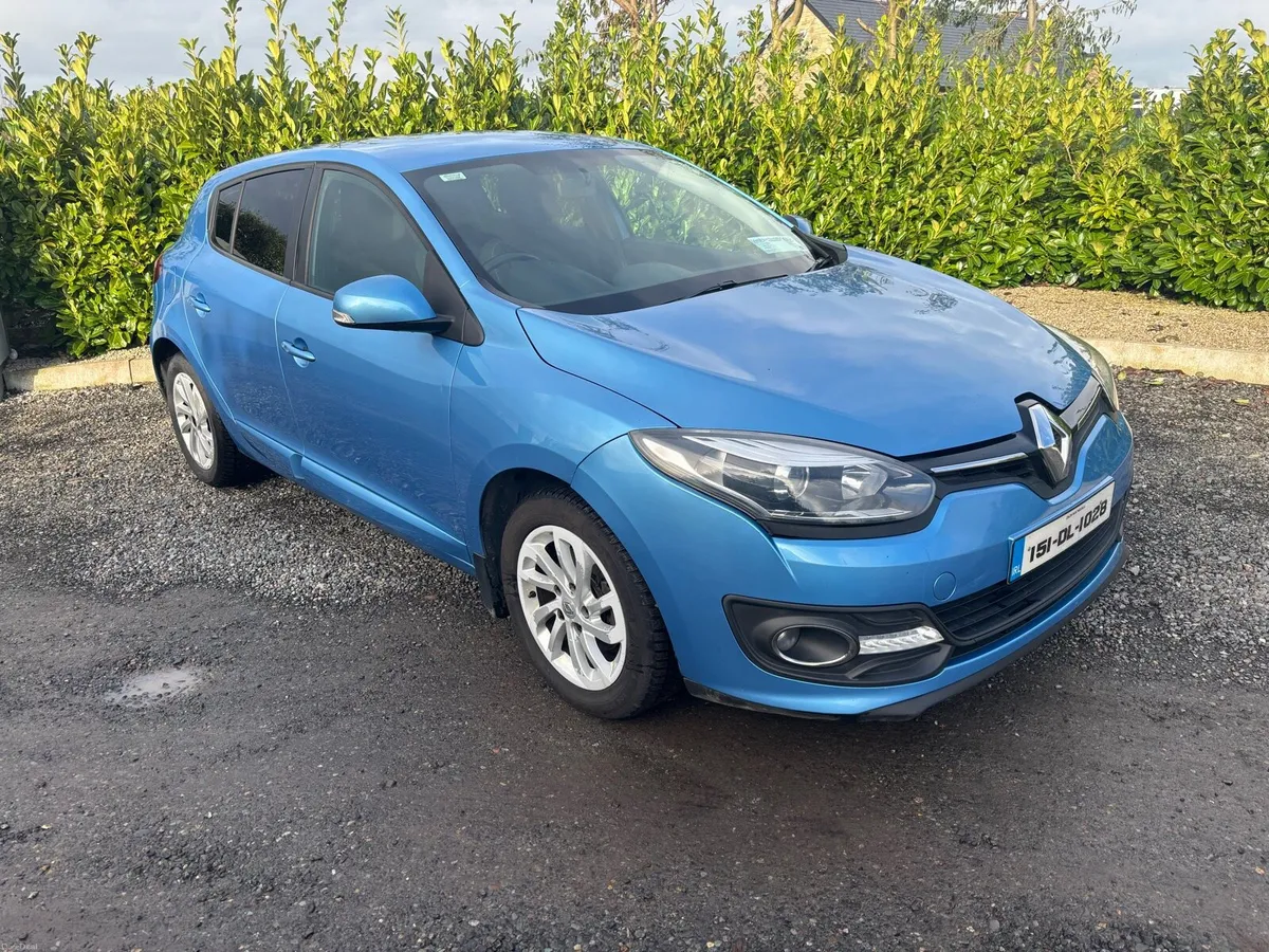 2015 RENAULT MEGANE 1.5 DCI NCT AND TAXED - Image 1