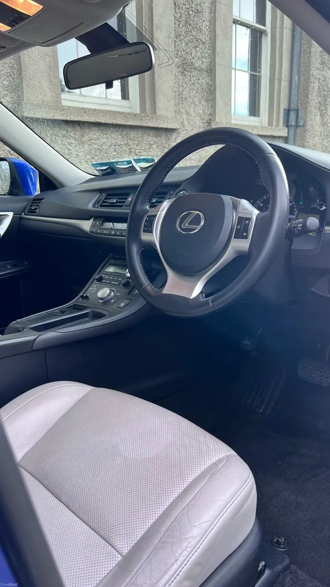 2012 Lexus CT200h SE-L Petrol Hybrid Metalic Blue - Image 4
