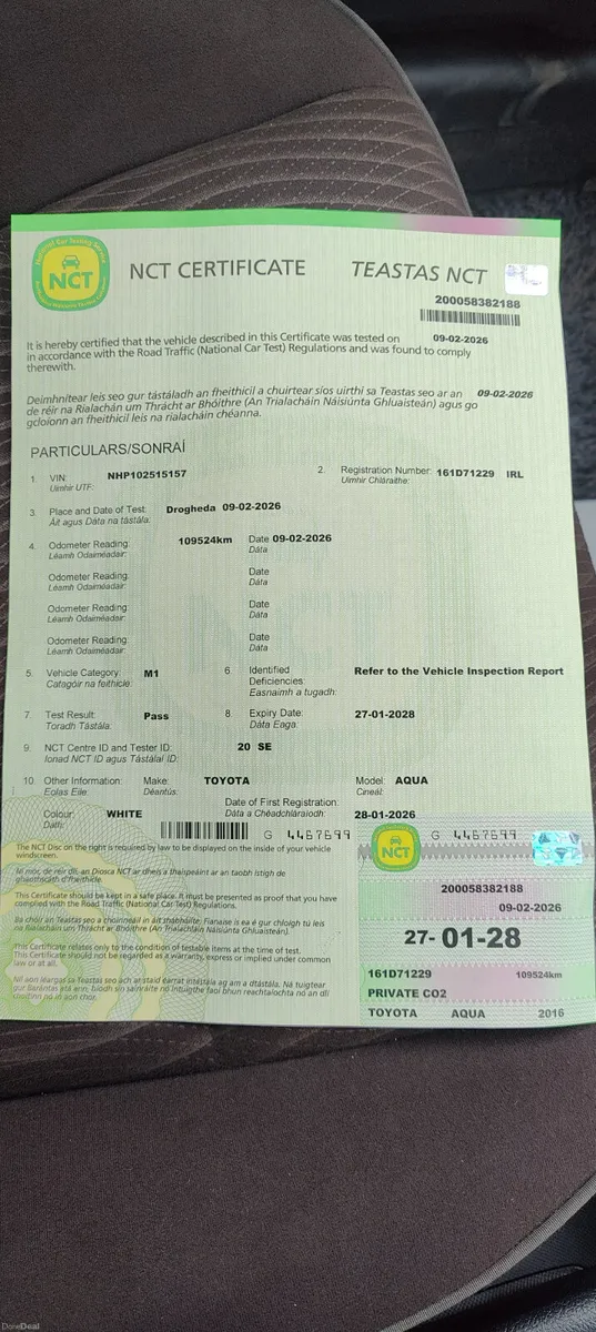 Toyota Aqua- Top Spec fully loaded - Image 3