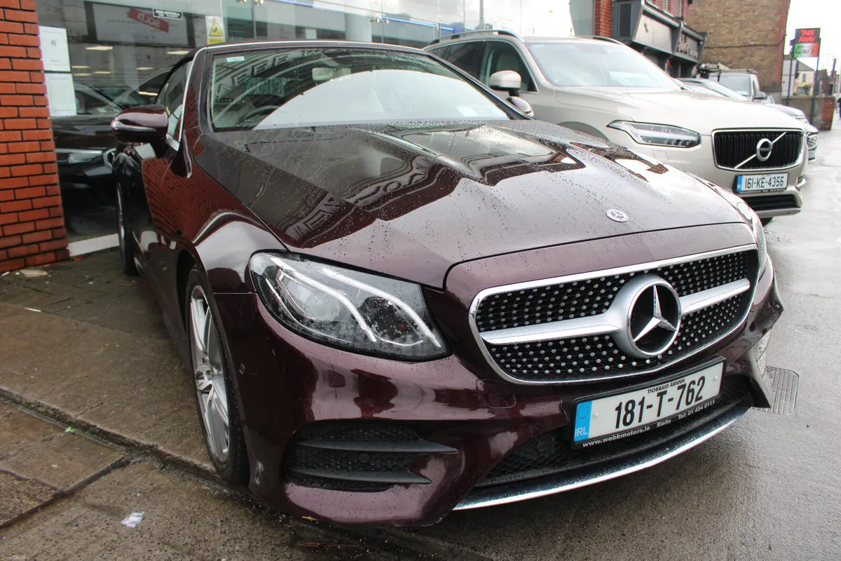 Mercedes-Benz E220d AMG SPORT CABRIOLET 2018 - Image 1