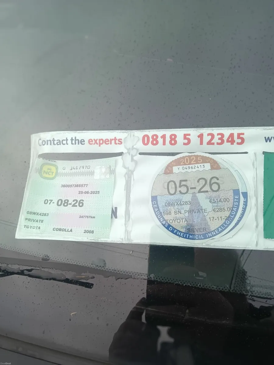 Toyota Corolla 2008 - Image 2