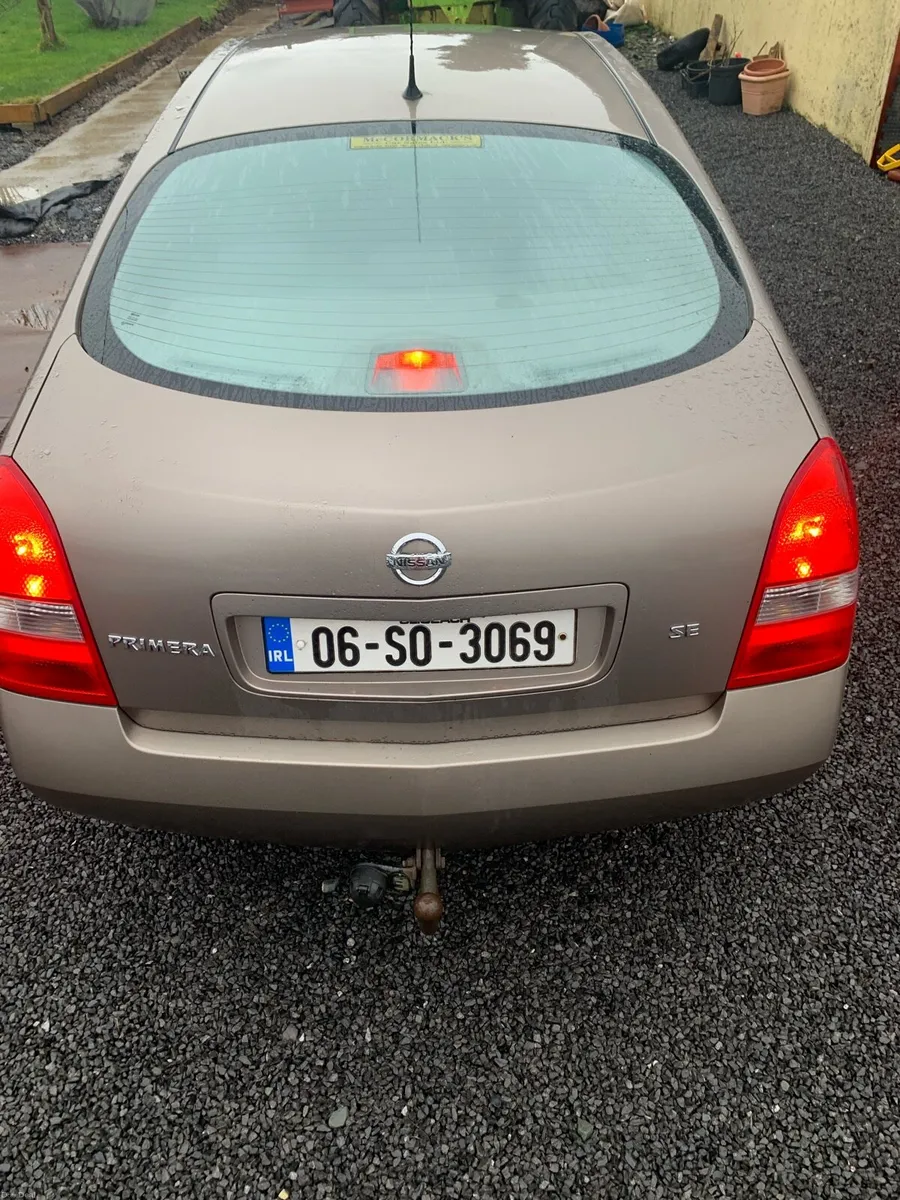 Nissan Primera 2006 with reversing Colour Camera - Image 3