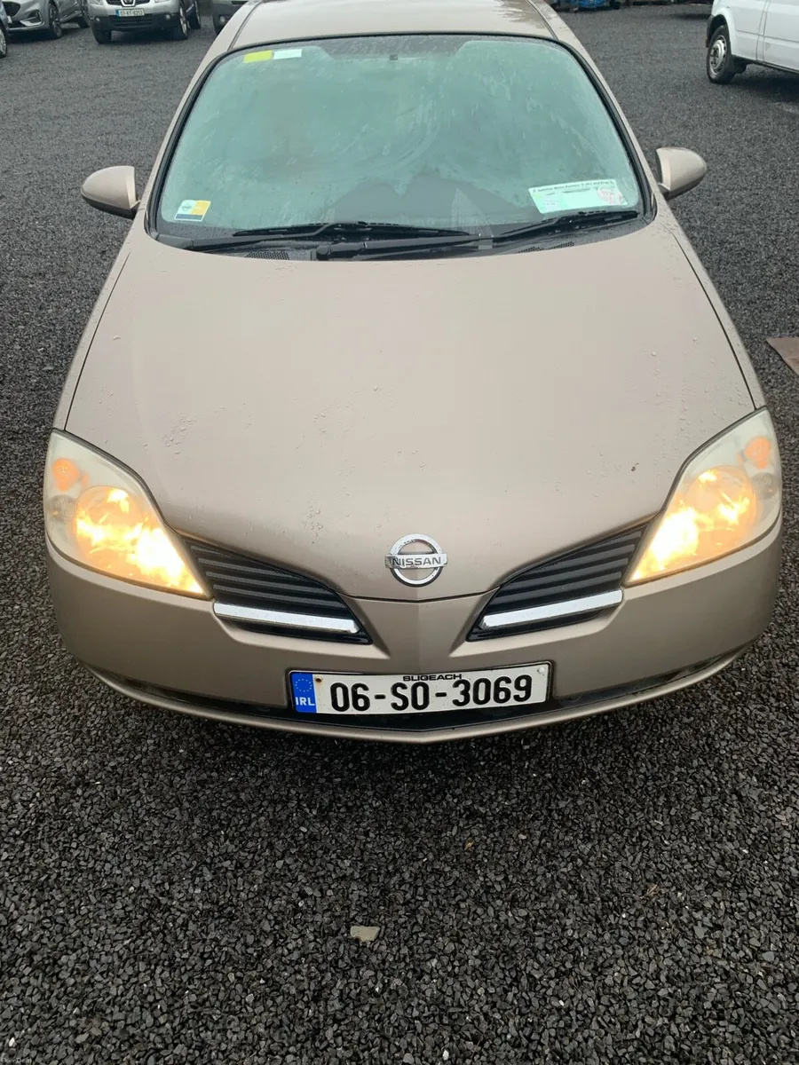 Nissan Primera 2006 with reversing Colour Camera - Image 1