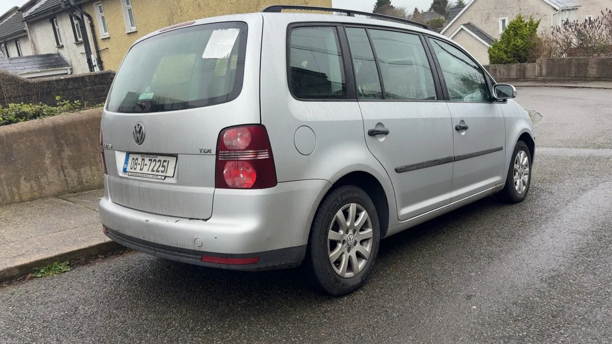 2008 Volkswagen touran 1.9 tdi NEW NCT - Image 2