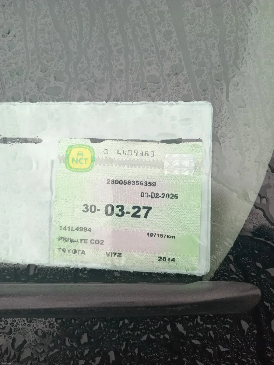 TOYOTA VITZ 1.3 2014 NEW NCT - Image 2