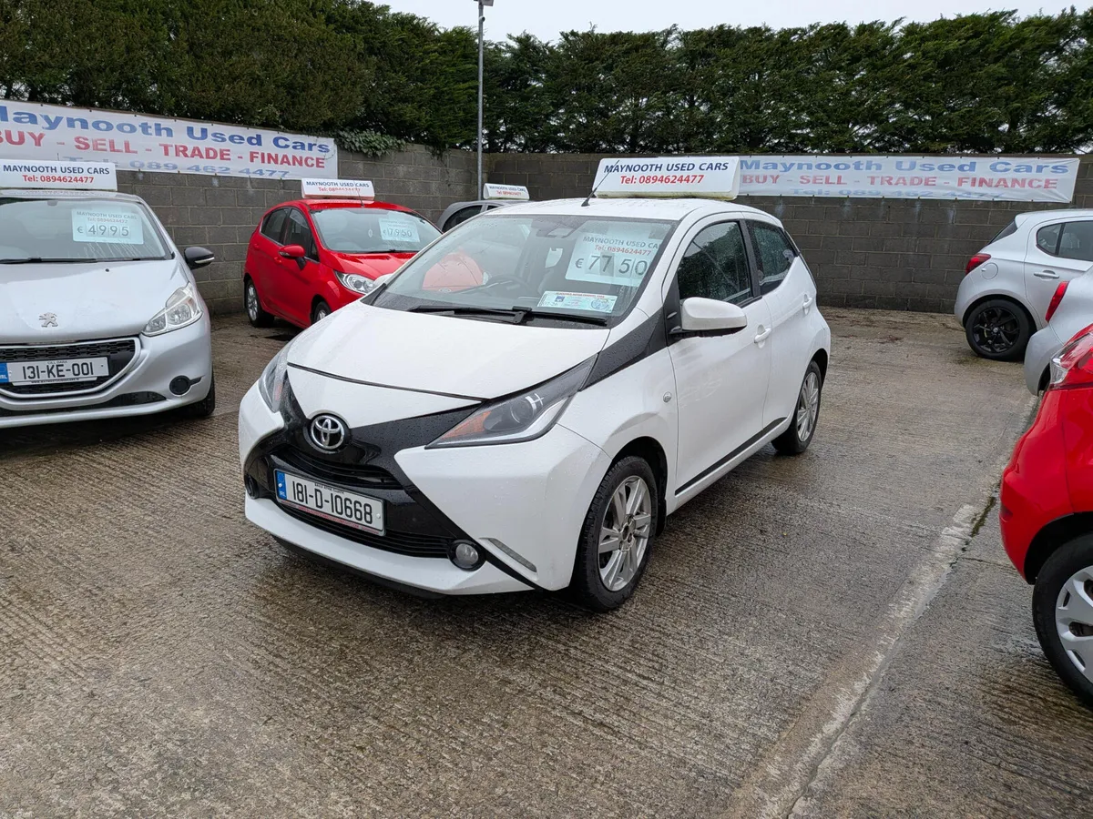 2018 Toyota Aygo 1.0 High Spec New Nct - Image 1