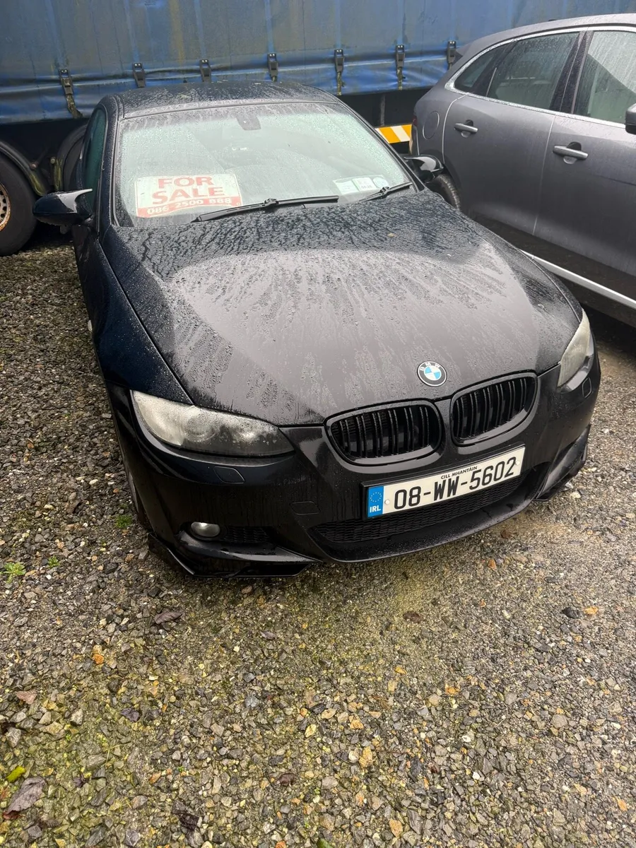 Black 2 Door BMW 2008 Diesel - Image 1