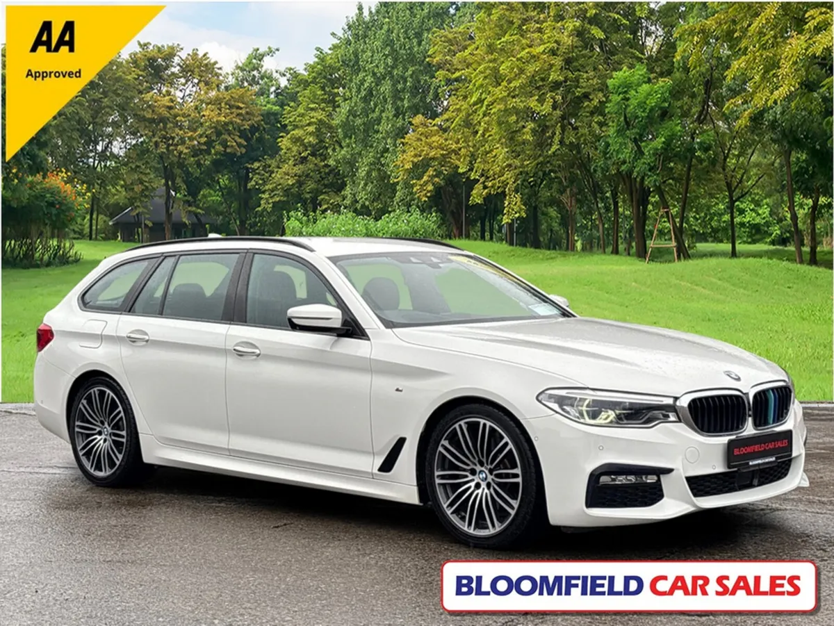 BMW 5-Series MSPORT TOURING , AUTO // LOW MILEAGE - Image 1