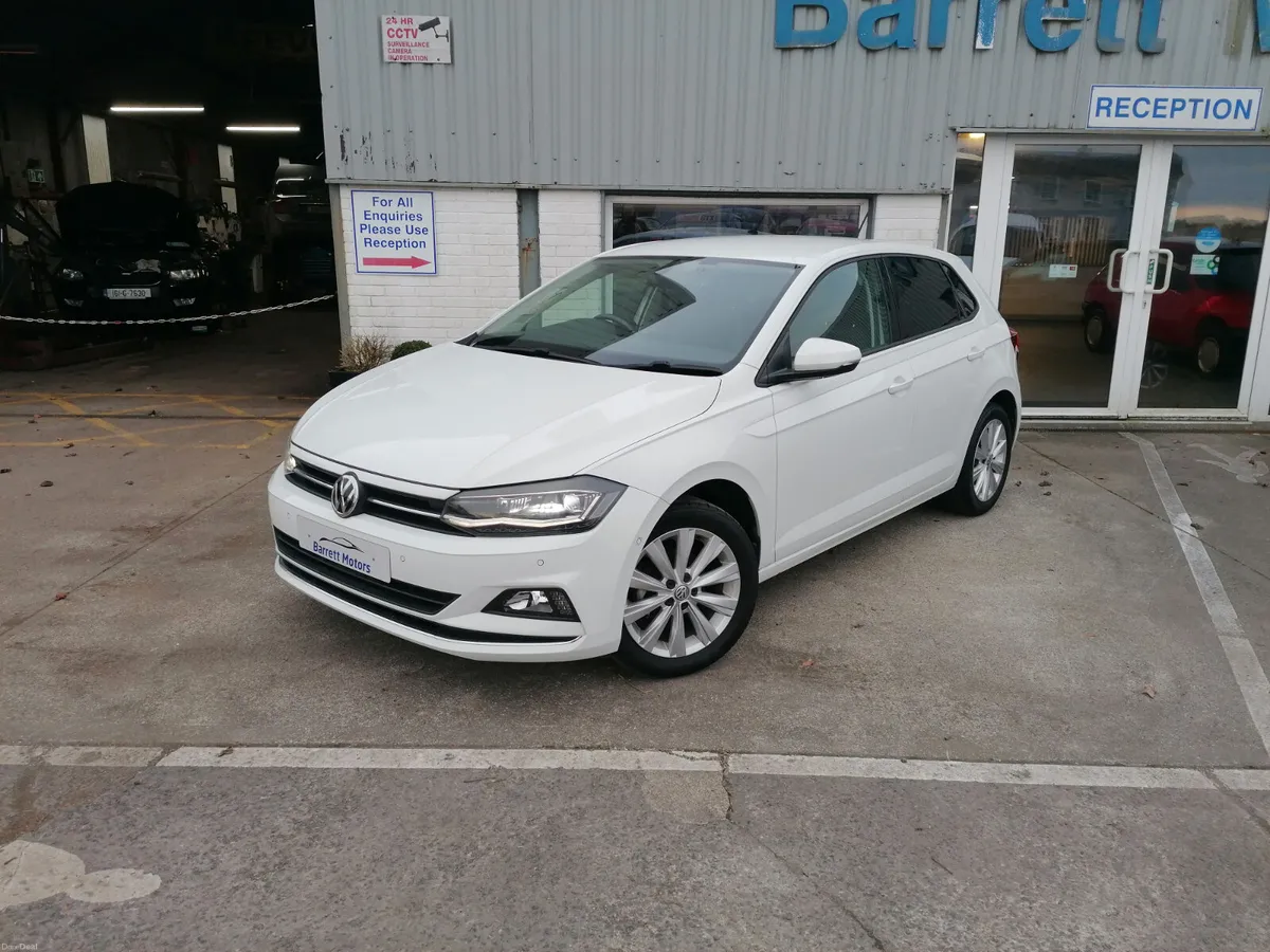 2018 (182) VW Polo 1.0 auto - Image 1