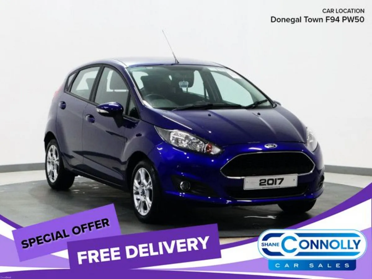 *38* 2017 Ford Fiesta 1.2 zetec - Image 1