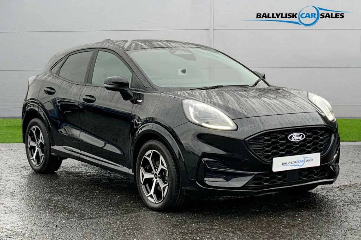 Ford Puma 1.0T 125PS ST-Line in Black with 8K - Image 1