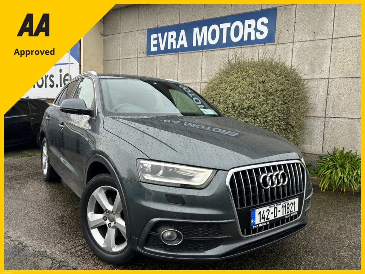 Audi Q3 1.4 TFSI 150BHP S-LINE 5DR **SAT NAV** BLU - Image 1