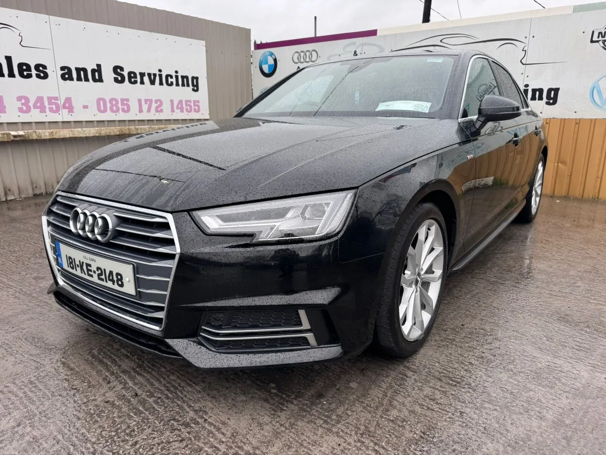 181 Audi A4 2.0TDI S-Line Low Miles Warranty - Image 1