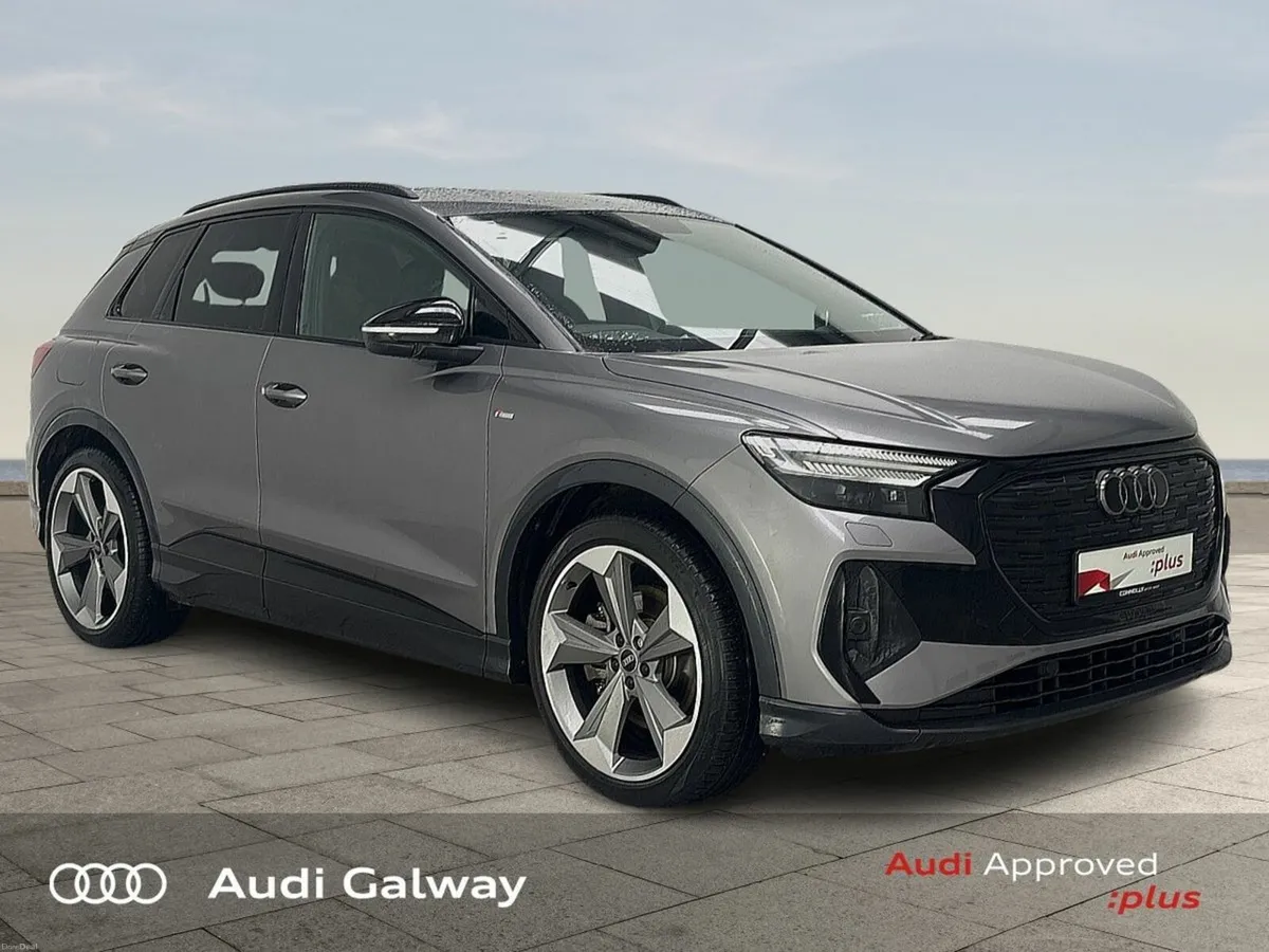 Audi Q4 e-tron €415 p/m - Q4 E-TRON BLACK EDITION - Image 1