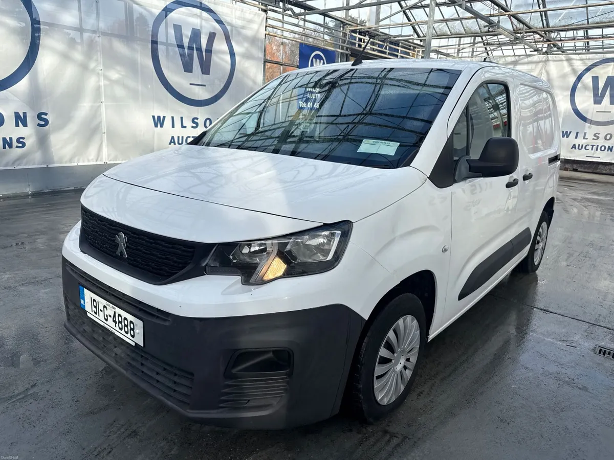 Peugeot Partner 2019 For Auction - Image 1