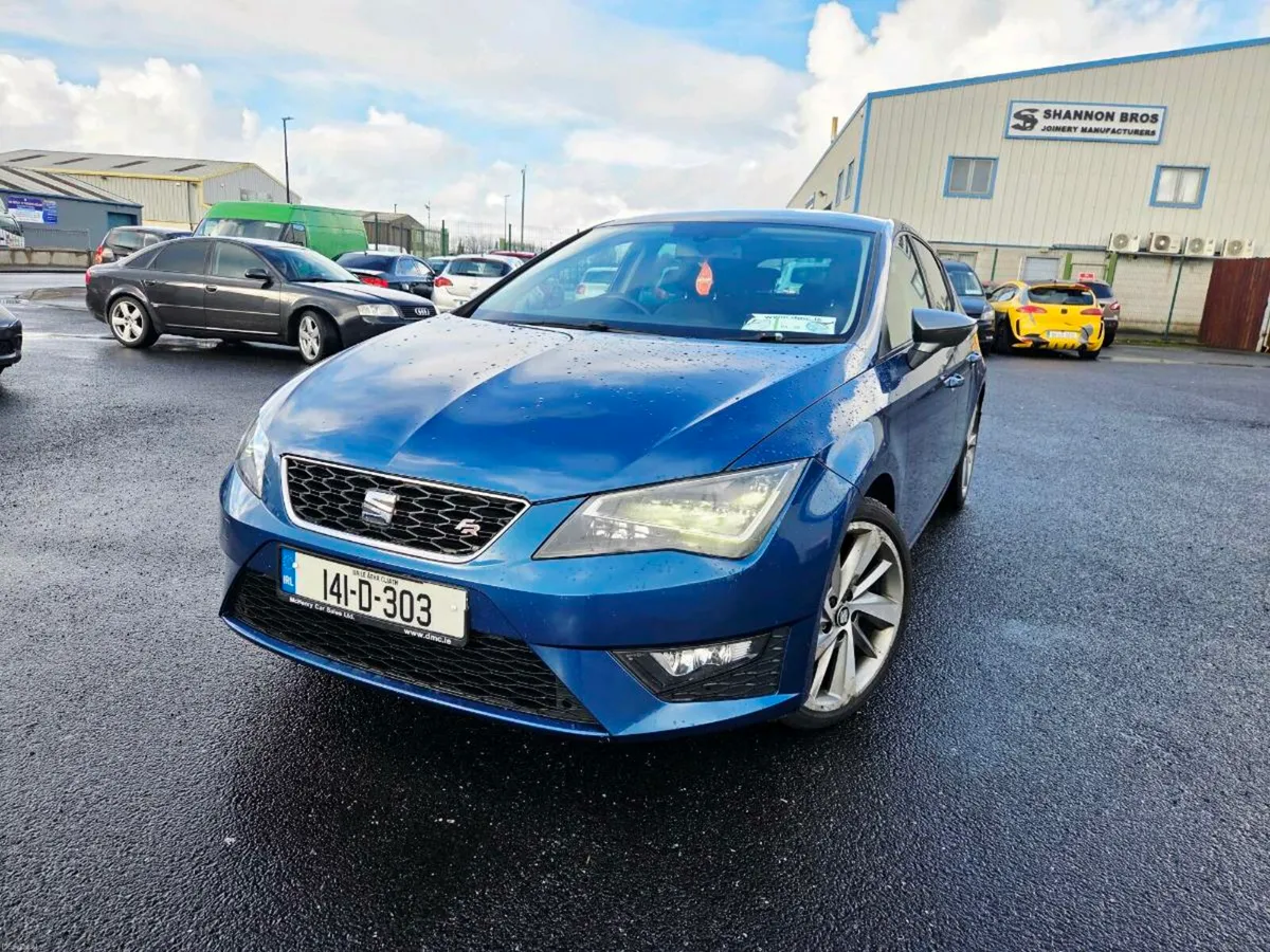 SEAT LEON FR 2014 2.0 Diesel Stunning Blue NCT & T - Image 1