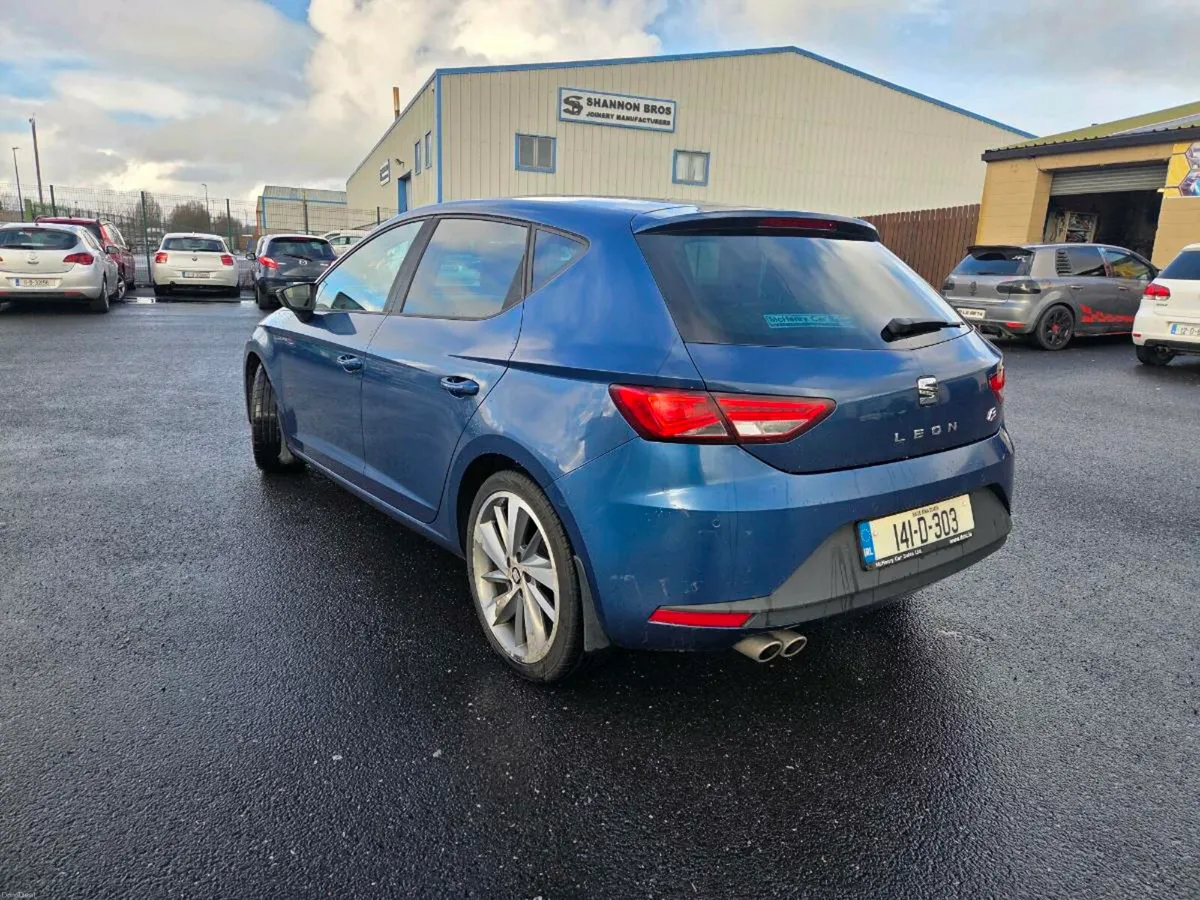 SEAT LEON FR 2014 2.0 Diesel Stunning Blue NCT & T - Image 4