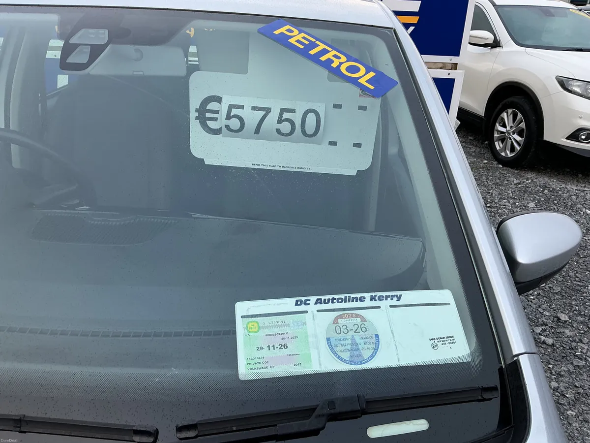 2015 VOLKSWAGEN UP 1.0 PETROL TAXED NCT - Image 4