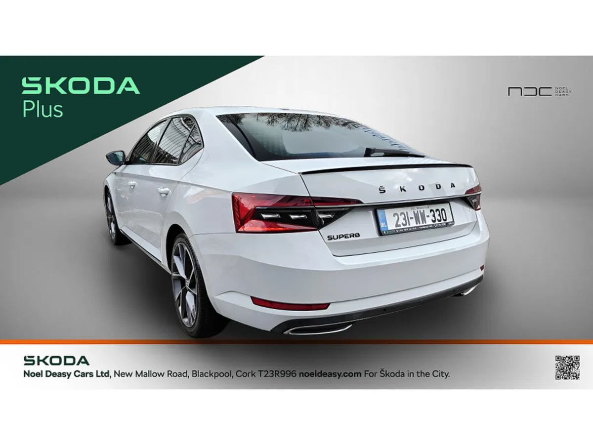 Skoda Superb SPORTLINE 2.0 TDI 150 BHP- HEATED F+R - Image 2