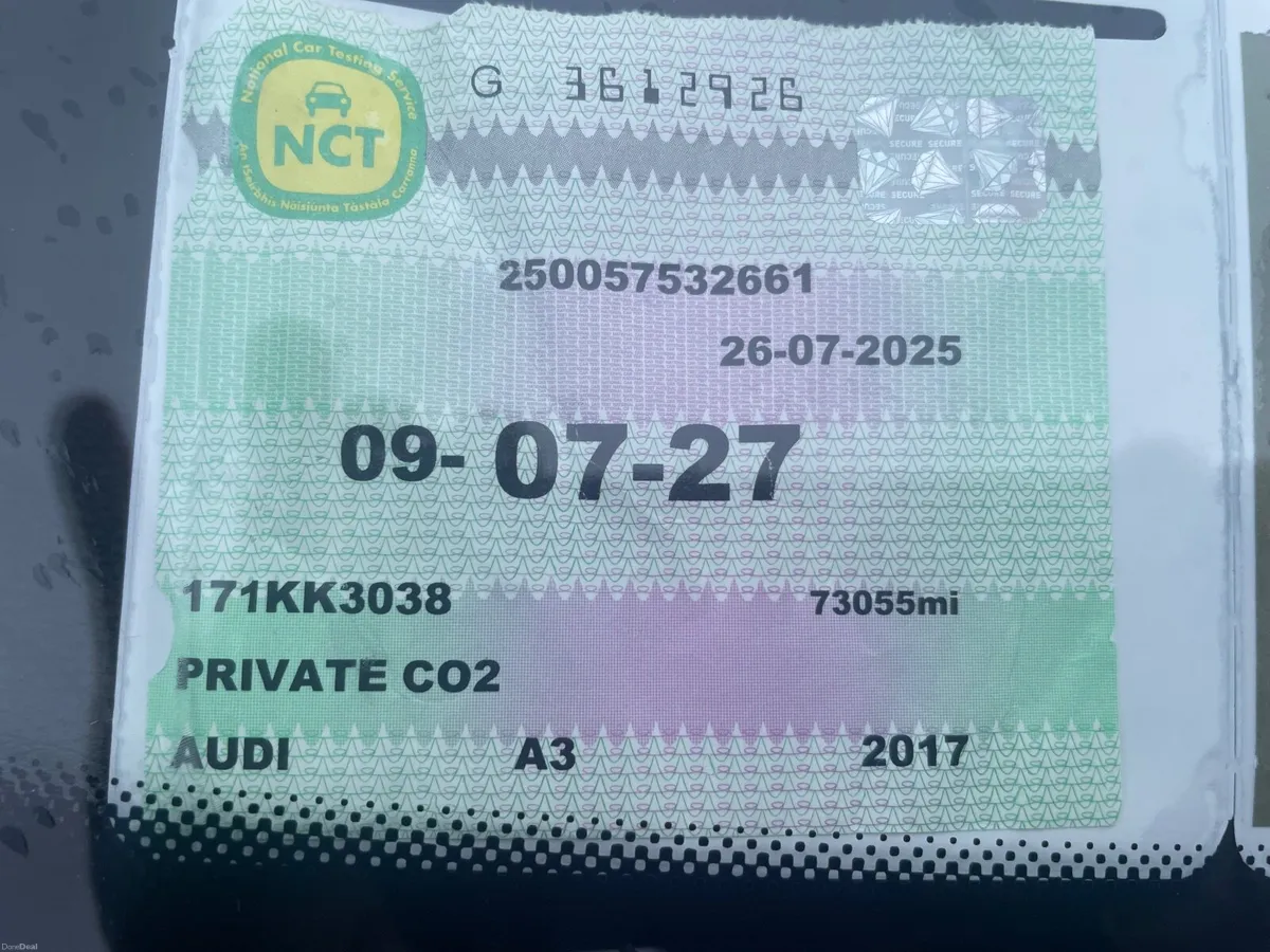 Audi A3 2017. Excellent mpg plus 150bhp - Image 4