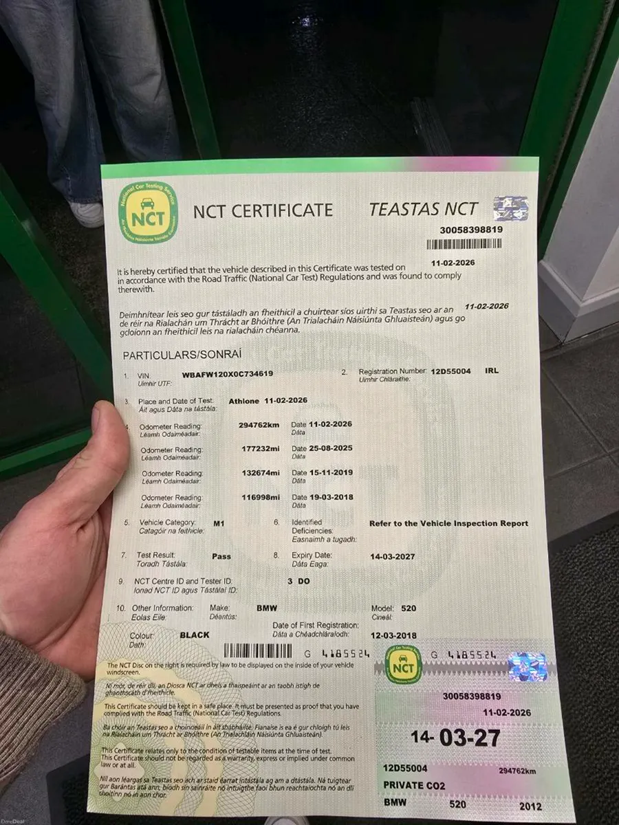 BMW 520D f10 "PERFECT CONDITION"  5.000€ New NCT - Image 2