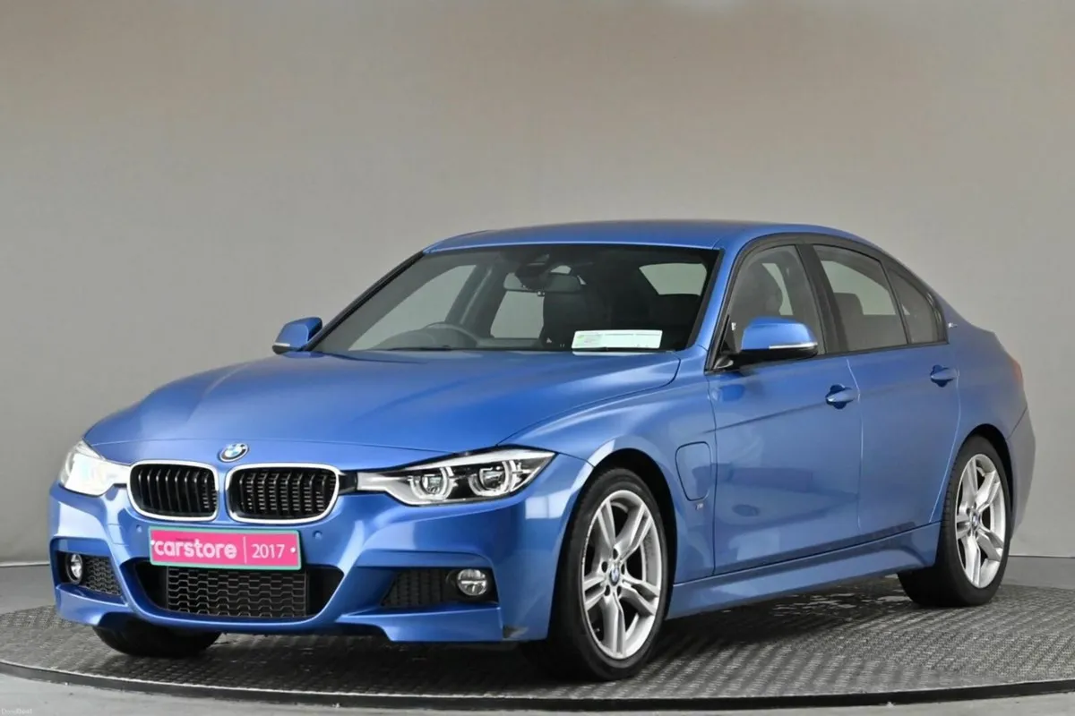 BMW 3-Series 330E M SPORT F30 **BLACK LEATHER**HUP - Image 3