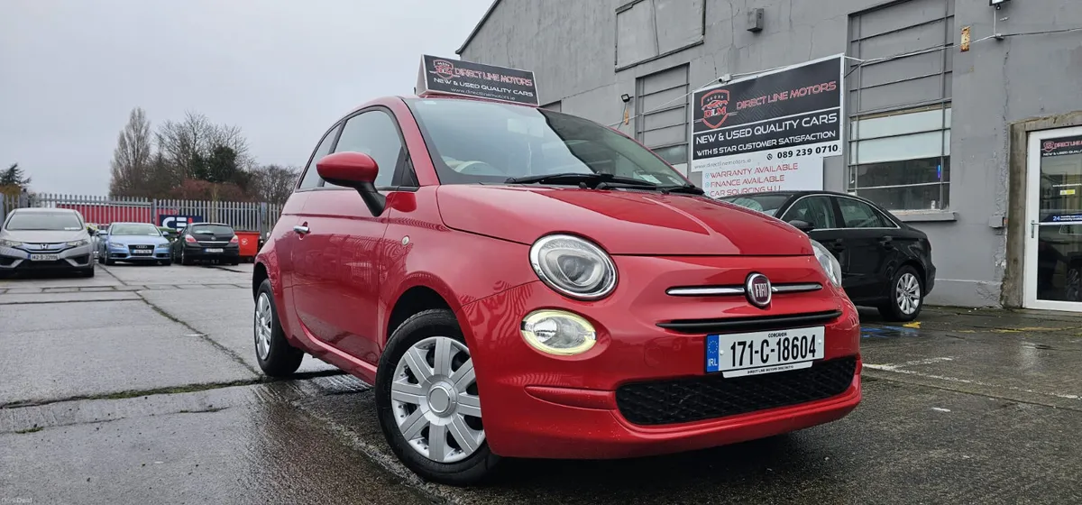 2017 Fiat 500 (AUTOMATIC) - Image 1
