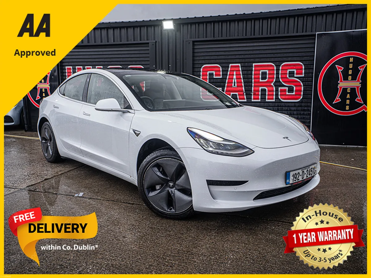 192 Tesla Model 3/New NCT/Irish/1yr warranty - Image 1