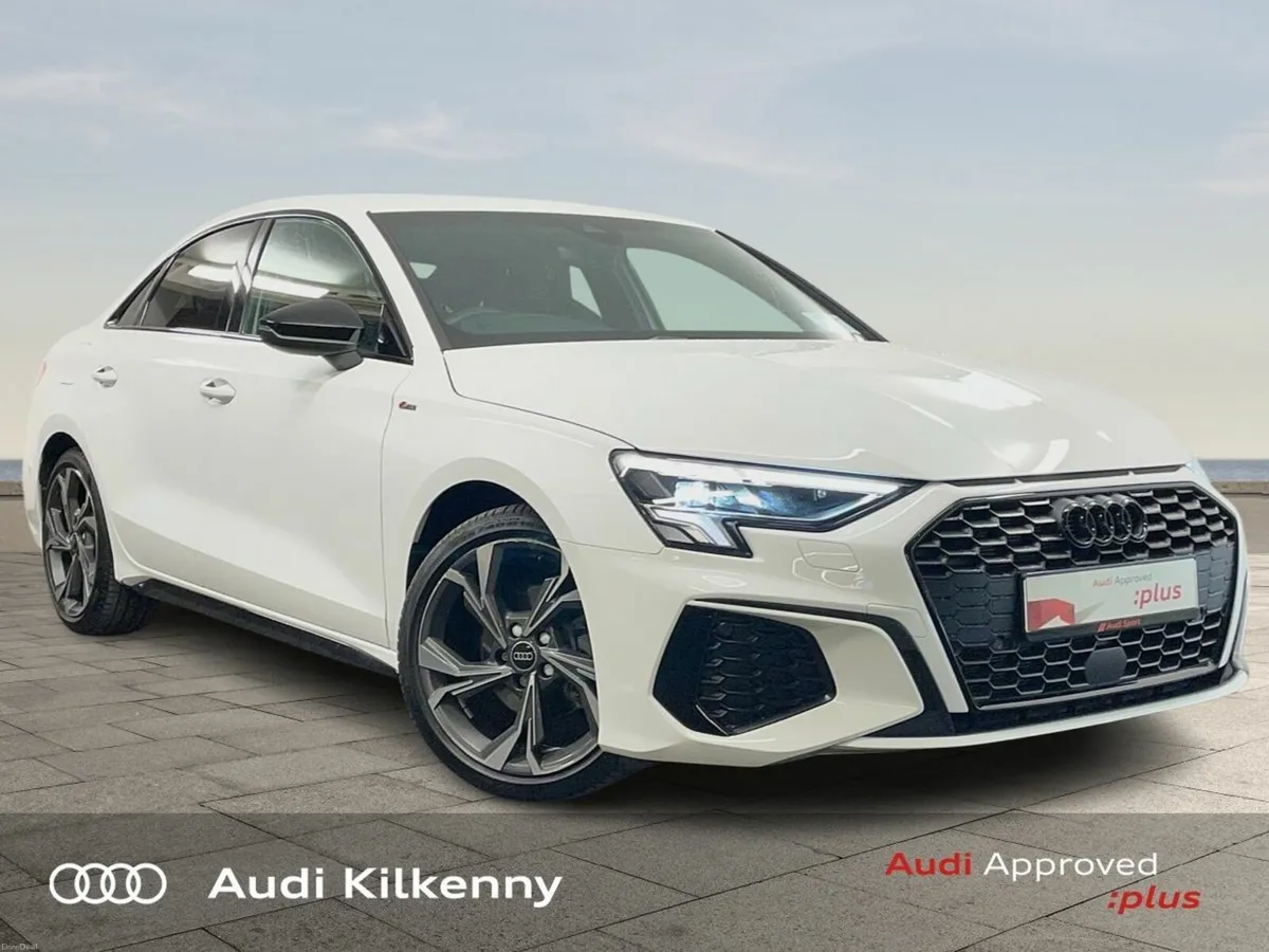 Audi A3 A3 Saloon 35 TFSI 150HP S-T S line Black E - Image 1