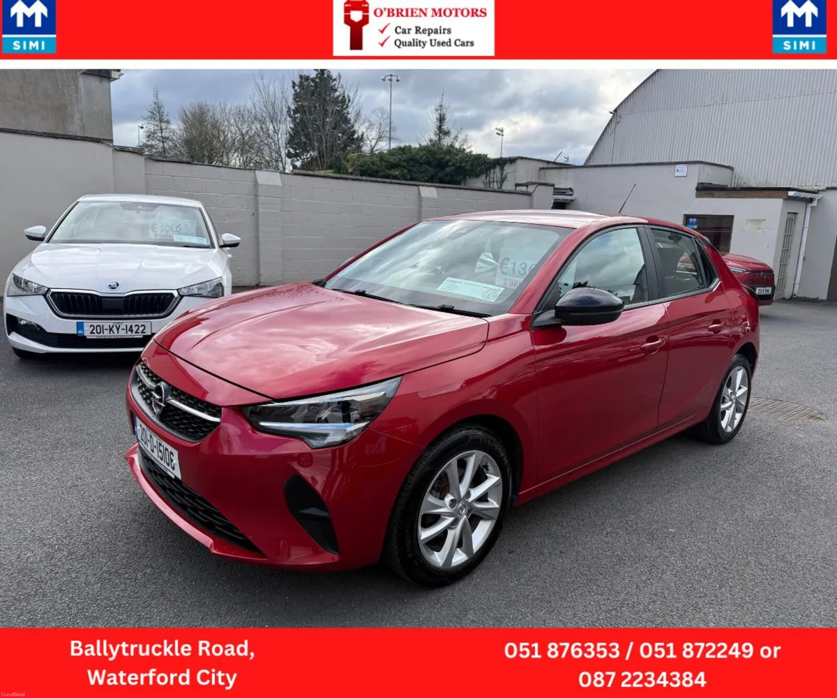 2020 Opel Corsa, Cherry Red, 1.2 Petrol, 5 Door... - Image 3