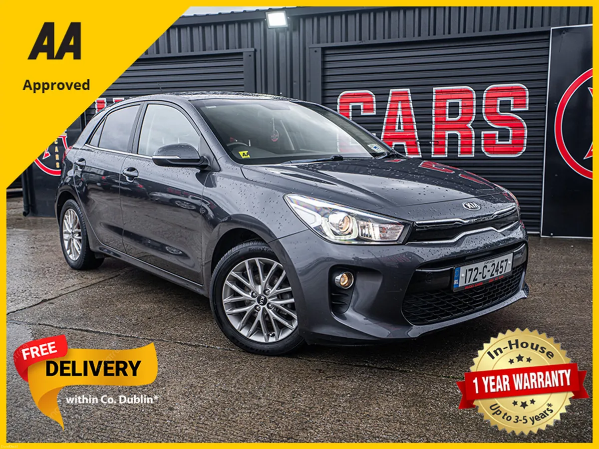 172 Kia Rio 1.25/FSH/Irish car/1yr warranty - Image 1
