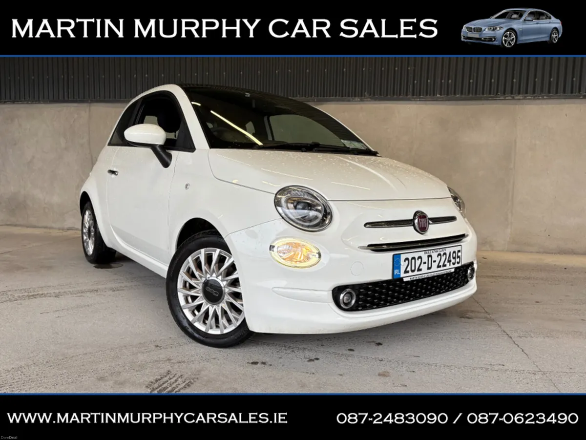 Fiat 500 1.0 LOUNGE 70BHP LOW KMS - Image 1