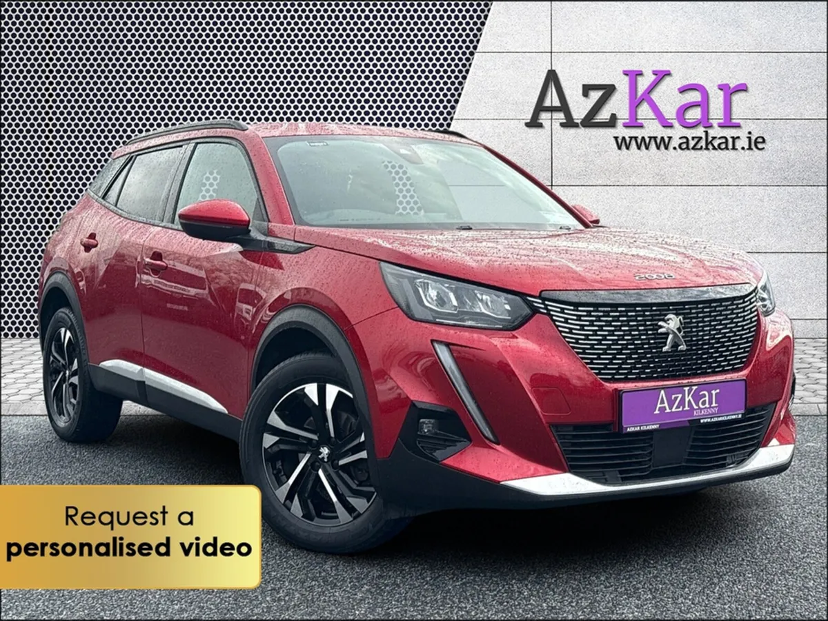 Peugeot 2008 2021 ALLURE 1.2 PETROL SUV €88 P/W WI - Image 1
