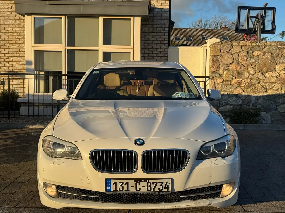 BMW F10 ALPHINE WHITE NCT&TAX €5950 2013 automatic - Image 2