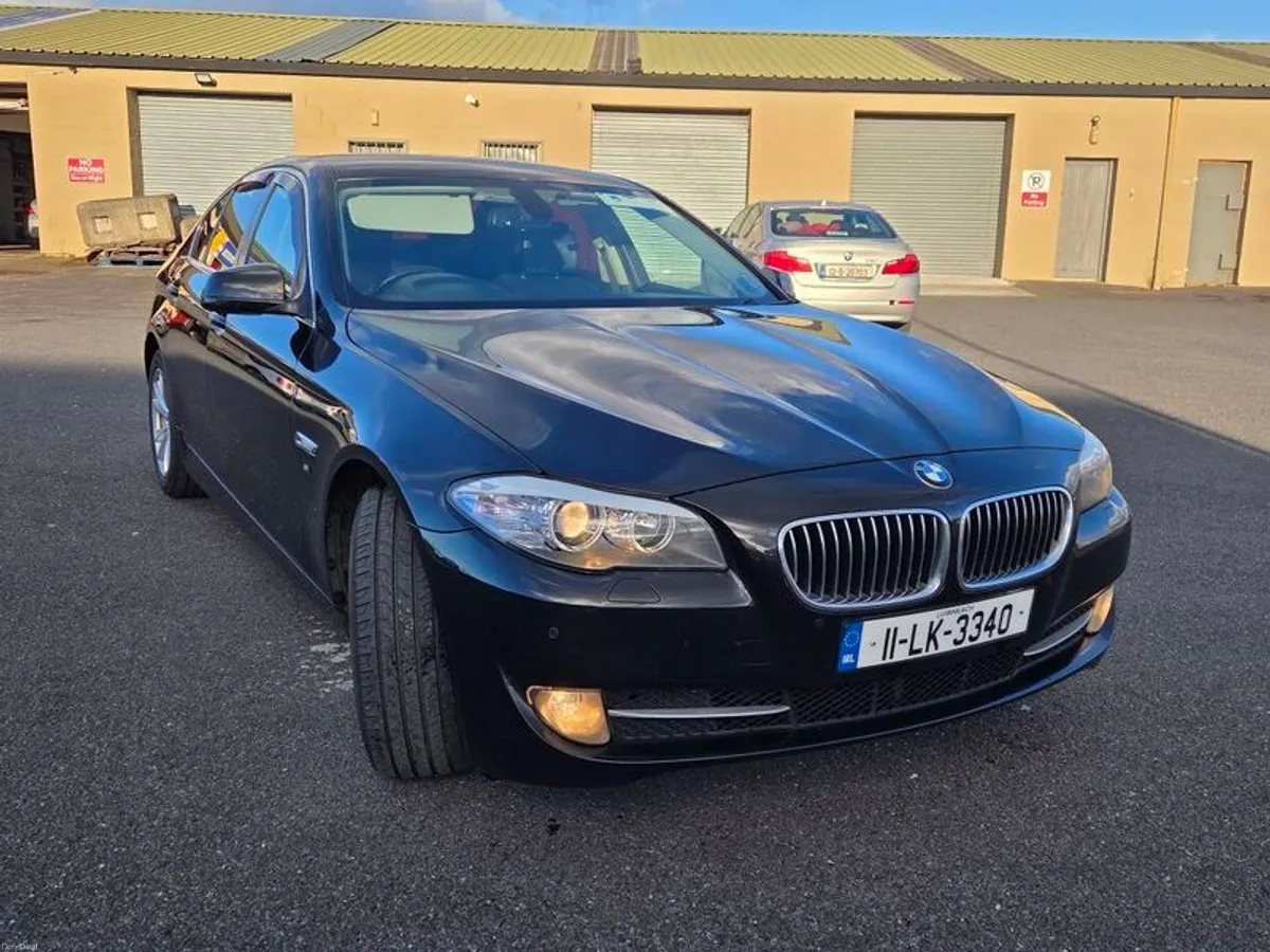 BMW 2011 Automatic 520D Black NCT & Taxed - Image 2
