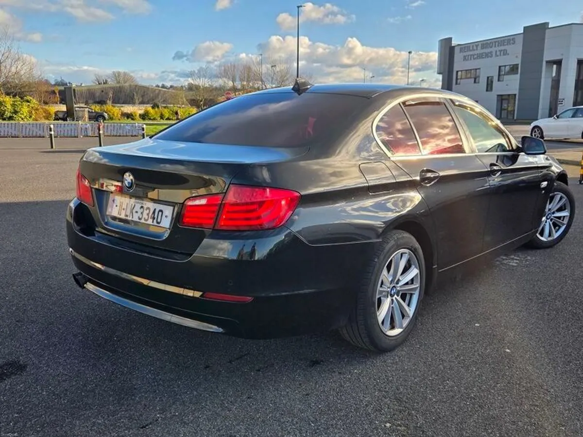BMW 2011 Automatic 520D Black NCT & Taxed - Image 4