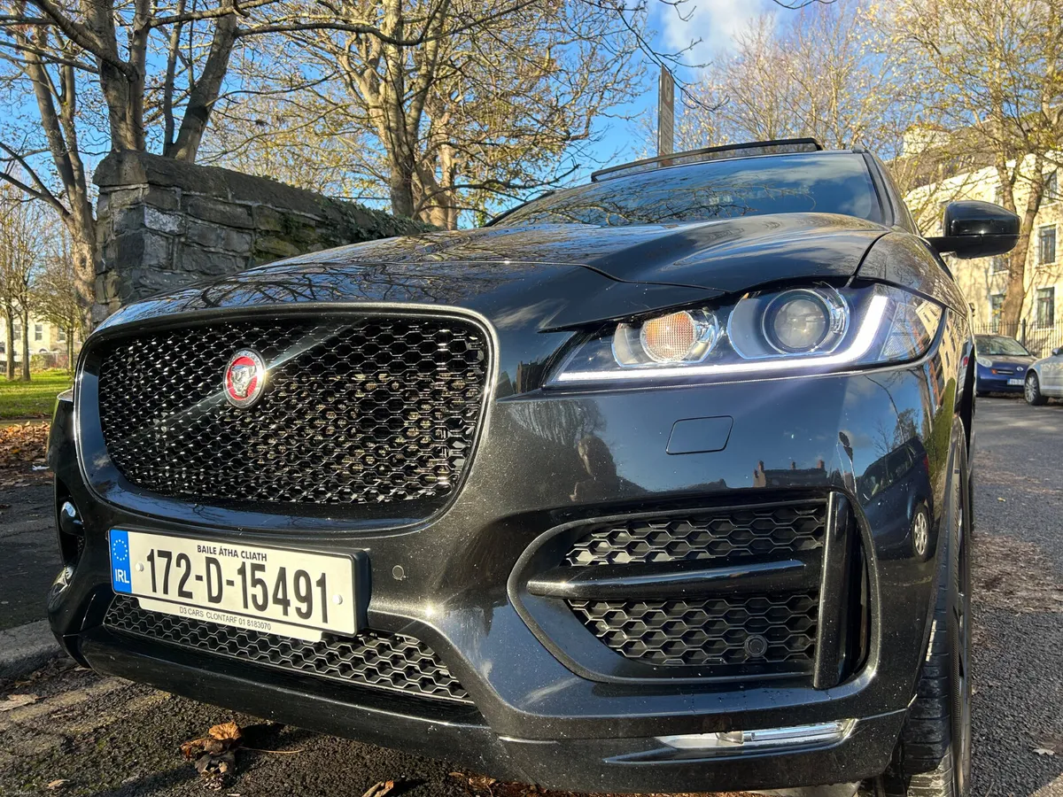 2017 JAGUAR F PACE R SPORT PANORAMIC SUNROOF - Image 1