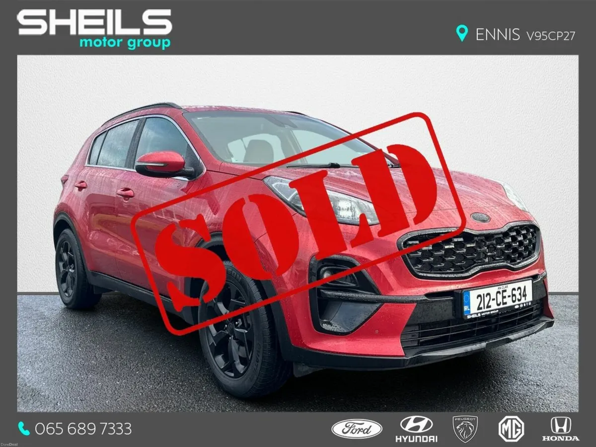 Kia Sportage *SOLD* 1.6 CRDI MILD HYBRID K3 - Image 1