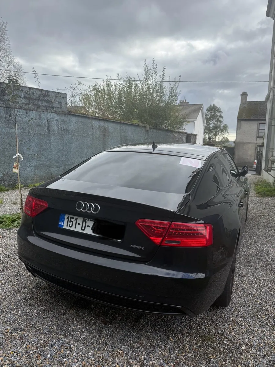 Audi A5 S-line Quatro black 2015 diesel automatic - Image 3