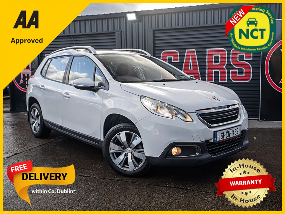 2016 Peugeot 2008 1.6d/Irish car/Warranty - Image 1